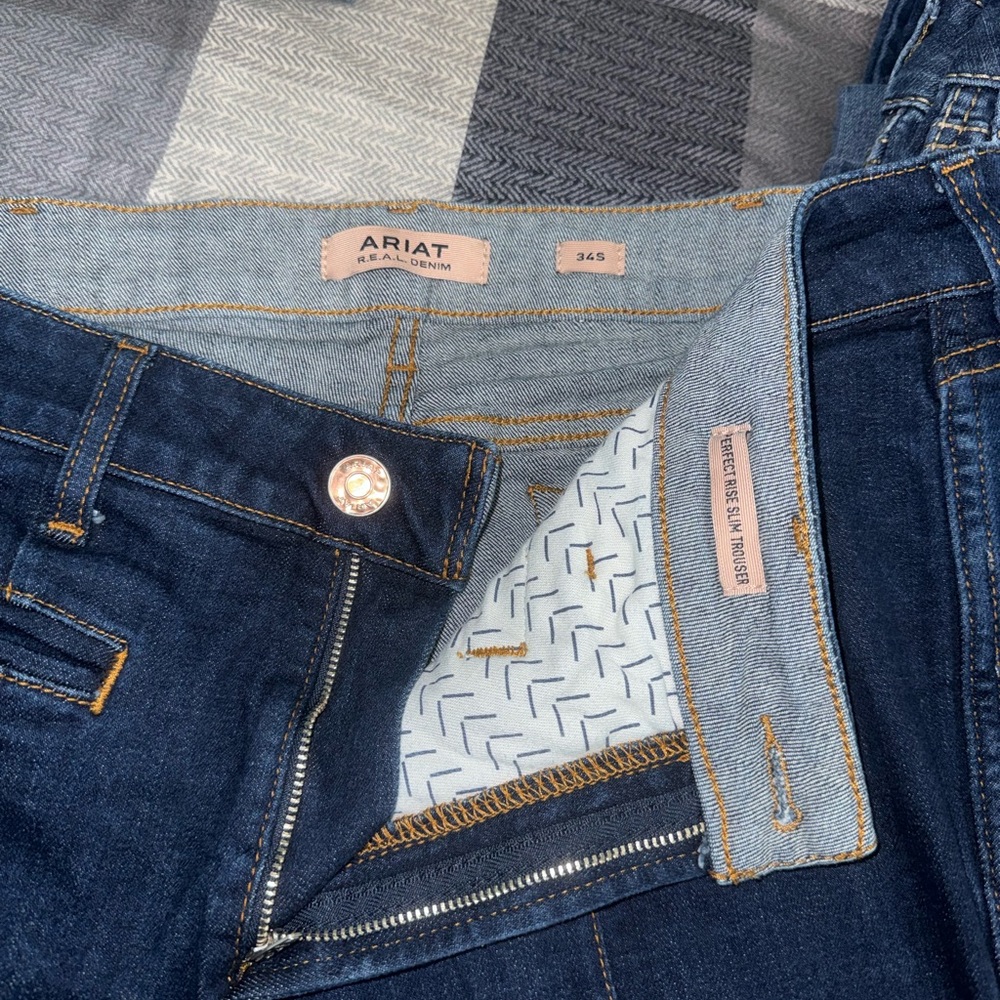 Ariat Women's Indigo Flare Jeans - Picture 4 of 6